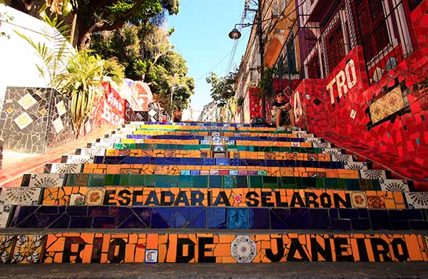 Private tour to Selaron steps