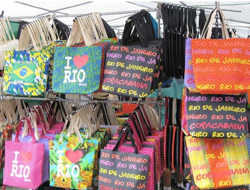 Photo of I love Rio bags at Feira Hippie de Ipanema